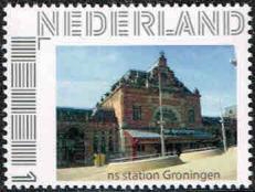 year=2015 ??, Dutch personalized stamp with Groningen station